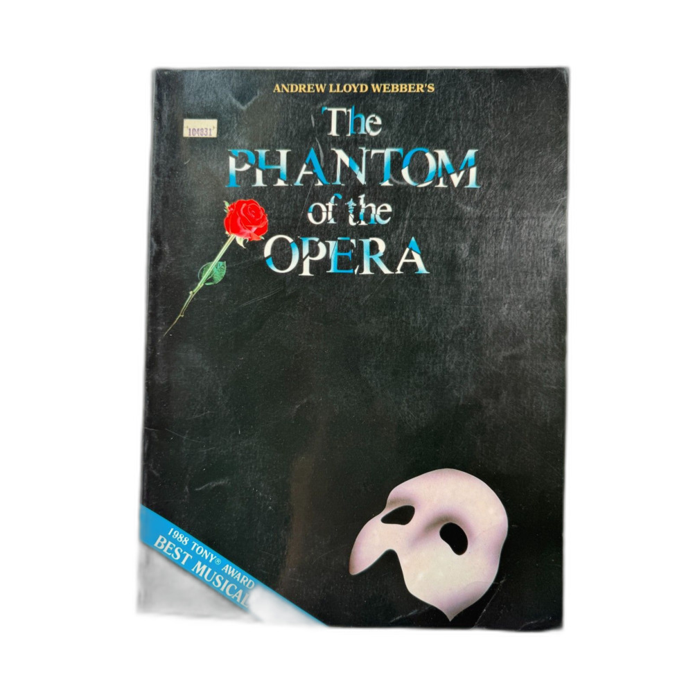 Vtg 1988 Phantom of the Opera Broadway Souvenir Program Booklet Tony Award Winne